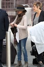 SARAH MICHELLE GELLAR Arrives at Airport in Sydney