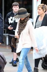 SARAH MICHELLE GELLAR Arrives at Airport in Sydney