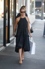 SARAH MICHELLE GELLAR Out Shopping in Chapel Street in Melbourne