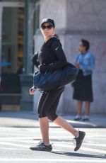 SCARLETT JOHANSSON Kissing Romain Dauriac Out in New York