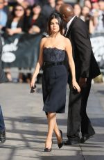 SELENA GOMEZ Arrives at Jimmy Kimmel Live in Hollywood 1510