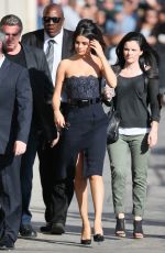 SELENA GOMEZ Arrives at Jimmy Kimmel Live in Hollywood 1510