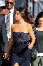 SELENA GOMEZ Arrives at Jimmy Kimmel Live in Hollywood 1510