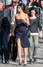 SELENA GOMEZ Arrives at Jimmy Kimmel Live in Hollywood 1510