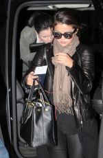 SELENA GOMEZ Arrives at Los Angeles Inernational Airport 2010