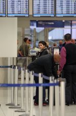SELENA GOMEZ Arrives at Los Angeles Inernational Airport 2010