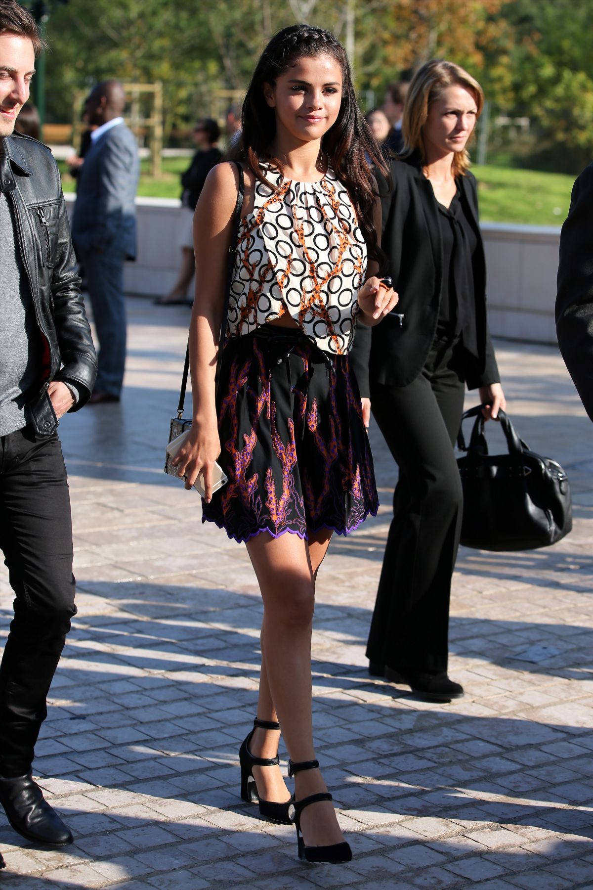Selena Gomez White Louis Vuitton Sneakers