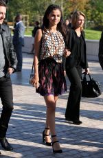 SELENA GOMEZ at Louis Vuitton Fashio Show in Paris