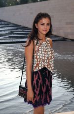 SELENA GOMEZ at Louis Vuitton Fashio Show in Paris