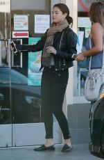 SELENA GOMEZ Out for Lunch in Studio City