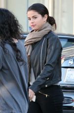 SELENA GOMEZ Out for Lunch in Studio City