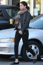 SELENA GOMEZ Out for Lunch in Studio City