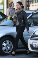 SELENA GOMEZ Out for Lunch in Studio City