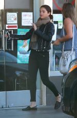 SELENA GOMEZ Out for Lunch in Studio City