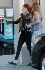 SELENA GOMEZ Out for Lunch in Studio City