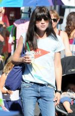 SELMA BLAIR at Farmers Market in Studio City