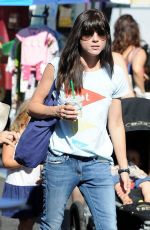 SELMA BLAIR at Farmers Market in Studio City