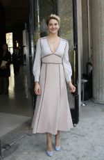 SHAILENE WOODLEY at Miu Miu Fashion Show in Paris
