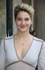 SHAILENE WOODLEY at Miu Miu Fashion Show in Paris