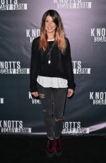 SHENAE GRIMES at Knott’s Scary Farm Openingh Night in Buena Park