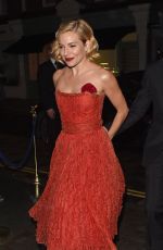 SIENNA MILLER Arrives at Chiltern Firehouse to Celebrate Mario Testino’s 60th Birthday