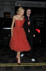 SIENNA MILLER Arrives at Chiltern Firehouse to Celebrate Mario Testino’s 60th Birthday