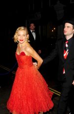 SIENNA MILLER Arrives at Chiltern Firehouse to Celebrate Mario Testino’s 60th Birthday