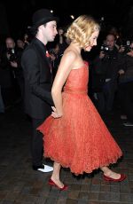 SIENNA MILLER Arrives at Chiltern Firehouse to Celebrate Mario Testino’s 60th Birthday