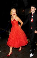 SIENNA MILLER Arrives at Chiltern Firehouse to Celebrate Mario Testino’s 60th Birthday