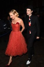 SIENNA MILLER Arrives at Chiltern Firehouse to Celebrate Mario Testino’s 60th Birthday