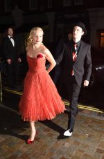 SIENNA MILLER Arrives at Chiltern Firehouse to Celebrate Mario Testino’s 60th Birthday