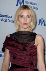 SIENNA MILLER at International Medical Corps Annual Awards in Beverly Hills
