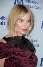 SIENNA MILLER at International Medical Corps Annual Awards in Beverly Hills