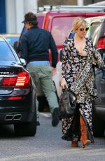 SIENNA MILLER Out and About in Mayfair
