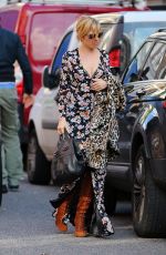 SIENNA MILLER Out and About in Mayfair