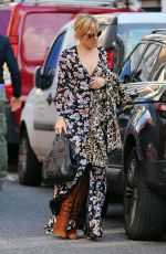 SIENNA MILLER Out and About in Mayfair