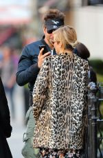 SIENNA MILLER Out and About in Mayfair