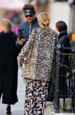 SIENNA MILLER Out and About in Mayfair