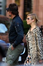 SIENNA MILLER Out and About in Mayfair