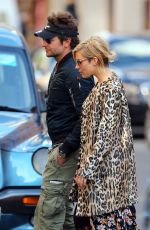 SIENNA MILLER Out and About in Mayfair
