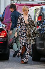 SIENNA MILLER Out and About in Mayfair