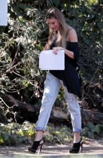 SOFIA VERGARA on the Set of Modern Family in Los Angeles 0710