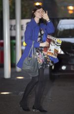 SOPHIE ELLIS BEXTOR leaves ITV Studios in London