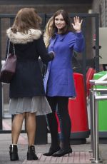 SOPHIE ELLIS BEXTOR leaves ITV Studios in London