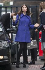 SOPHIE ELLIS BEXTOR leaves ITV Studios in London