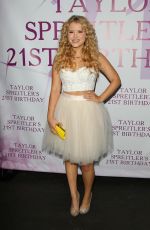 TAYLOR SPREITLER at Her 21st Birthday Party in Studio City