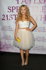 TAYLOR SPREITLER at Her 21st Birthday Party in Studio City