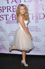 TAYLOR SPREITLER at Her 21st Birthday Party in Studio City