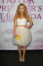 TAYLOR SPREITLER at Her 21st Birthday Party in Studio City