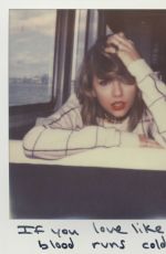 TAYLOR SWIFT - 1989 Album Polaroids
